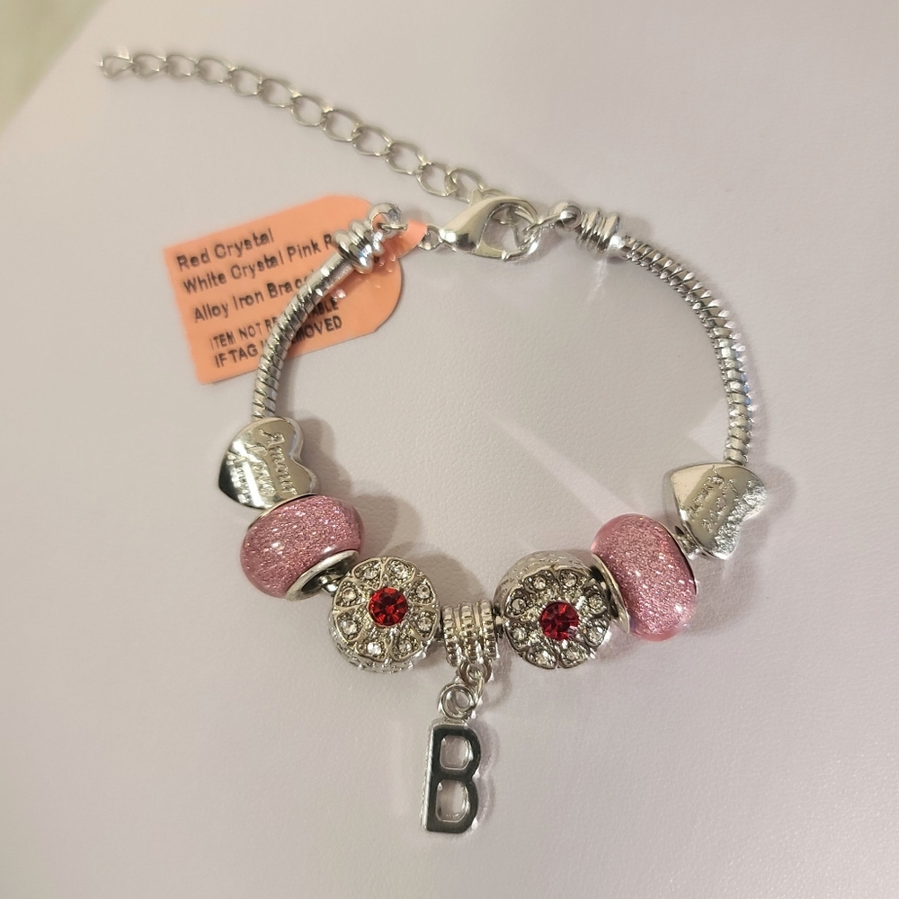 NWT Australian Crystal Charm Bracelet